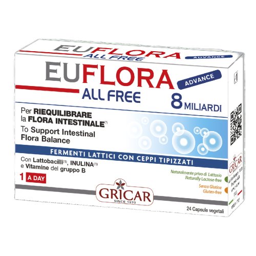 Euflora advance all free, 24 capsule, gricar