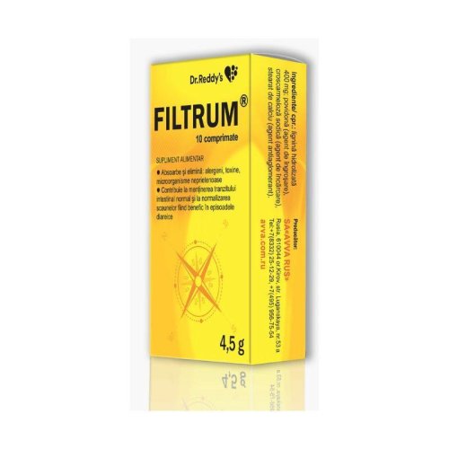Filtrum, 10 comprimate