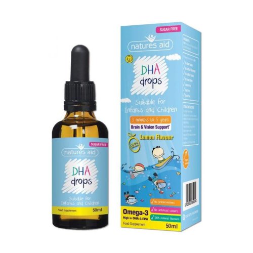 NATURES AID Children's DHA Omega 3, 50 ml