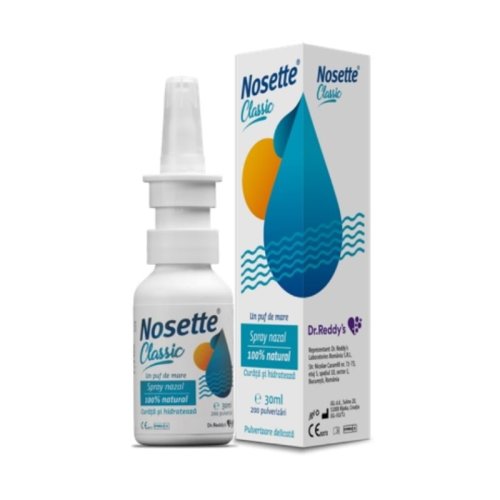 Dr. Reddy`s - Nosette classic spray nazal, 30ml, pentru rinite
