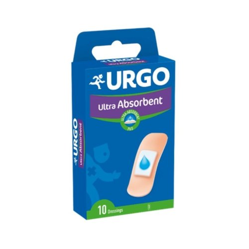 Plasturi URGO ultra absorbant, 10 bucati