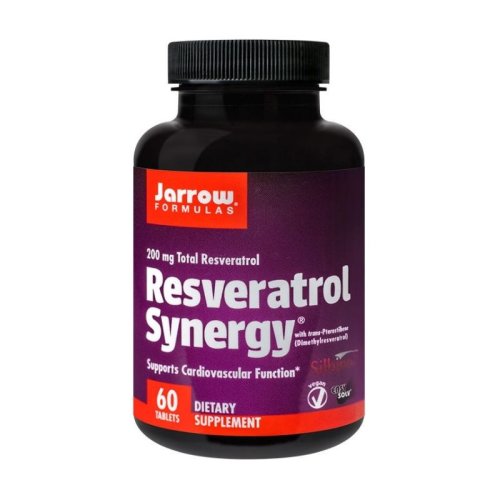 Jarrow Formulas Sua - Secom resveratrol synergy 200, 60 tablete