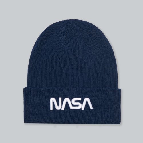 House - Șapcă tricotată NASA - Bleumarin