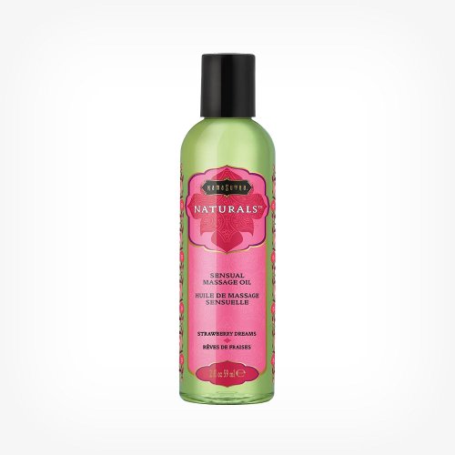Ulei de masaj Kamasutra Naturals Massage Oil, Strawberry Dreams, 59 ml