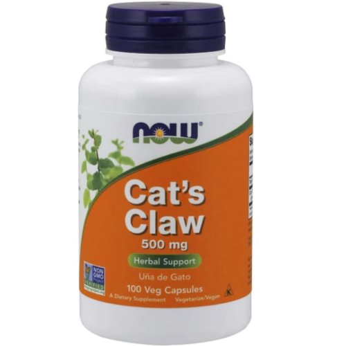 Gheara Matei Cats Claw 500 mg-100 capsule - NOW FOOD USA