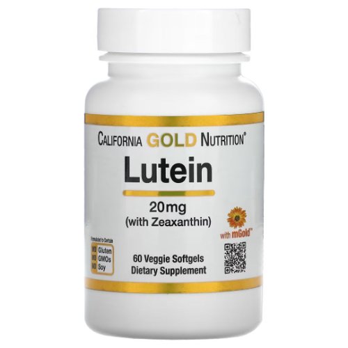 Luteina cu Zeaxantina Gold 20 mg-60 capsule