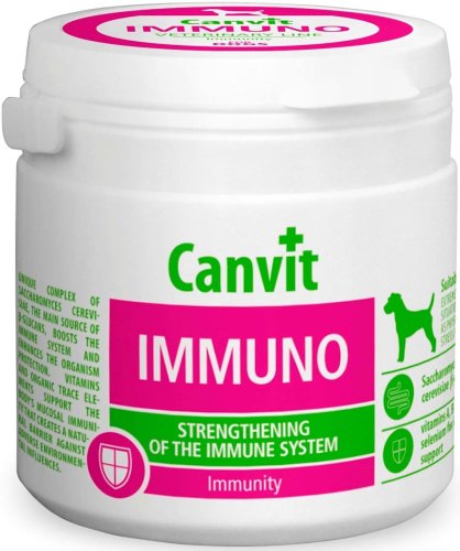 CANVIT Immuno Vitamine pentru câini 100g / 100 tablete