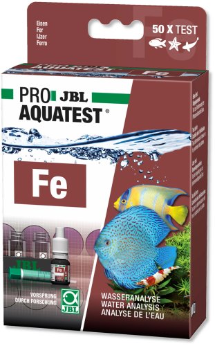 JBL ProAqua Test Fe, pentru determinarea cantităţii de fier din apă, 50 teste